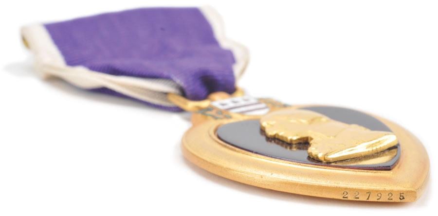 Purple heart medal