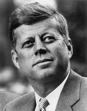 john f kennedy portrait