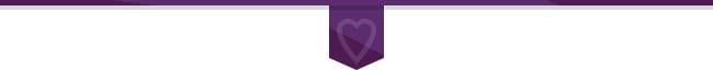 purple heart divider