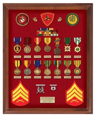 military shadow box