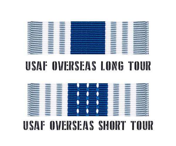 USAF Overseas Service Ribbon