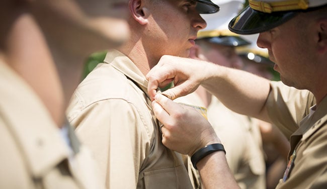 graduating armed forces bootcamp