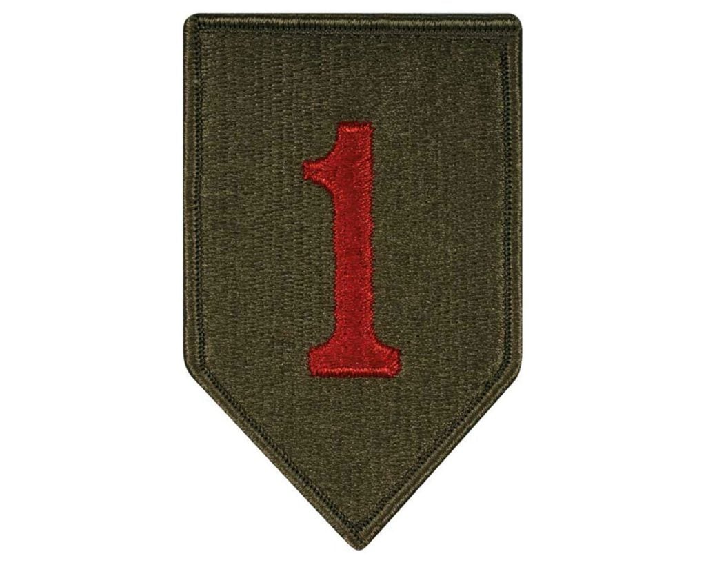 1st-Infantry division patch