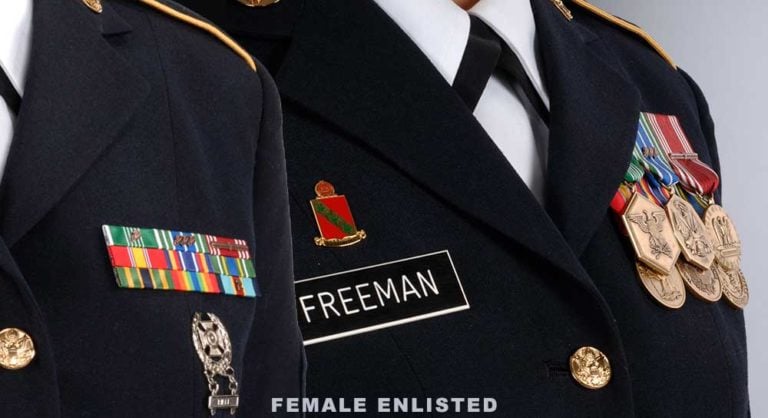 army dress blues bow tie