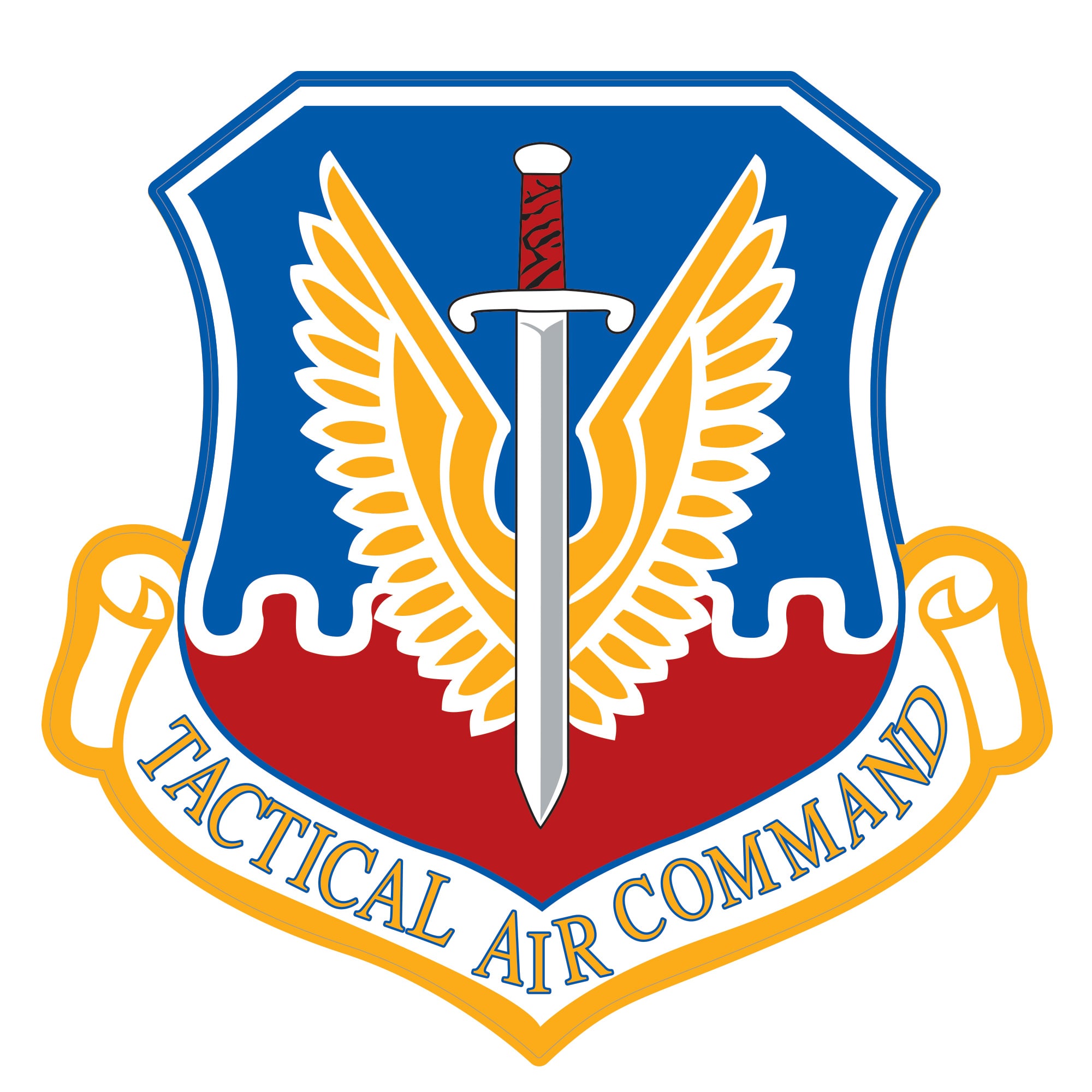 Tactical Air Command USAF Decal