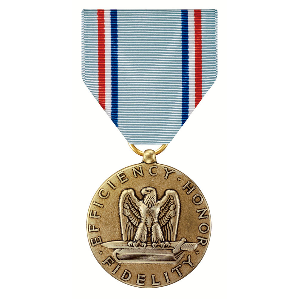 Six 6 inches of ribbon material for the USAF Good Conduct medal 