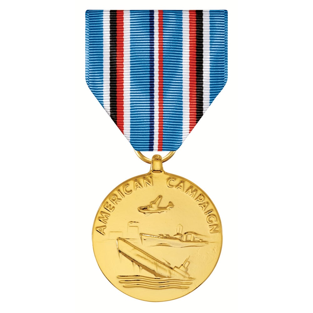 American Campaign Medal Anodized