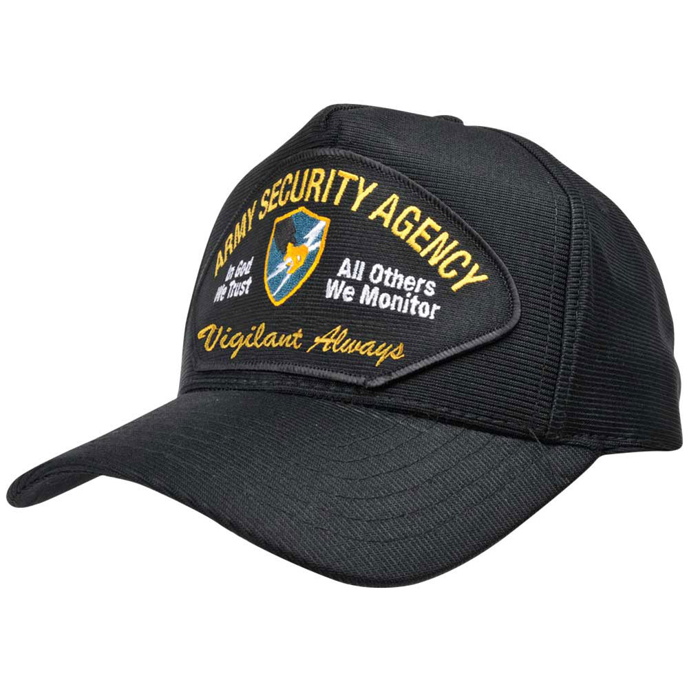 ASA ARMY SECURITY AGENCY HAT CAP INTELLIGENCE SIGINT SEMPER VIGILIS COLD WAR 