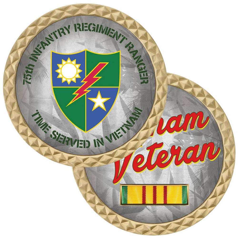 75th Infantry Regiment Ranger Vietnam Coin