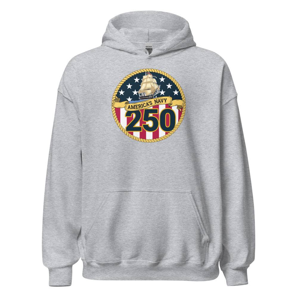 Americas Navy 250 Pullover Hoodie – Official Military Apparel