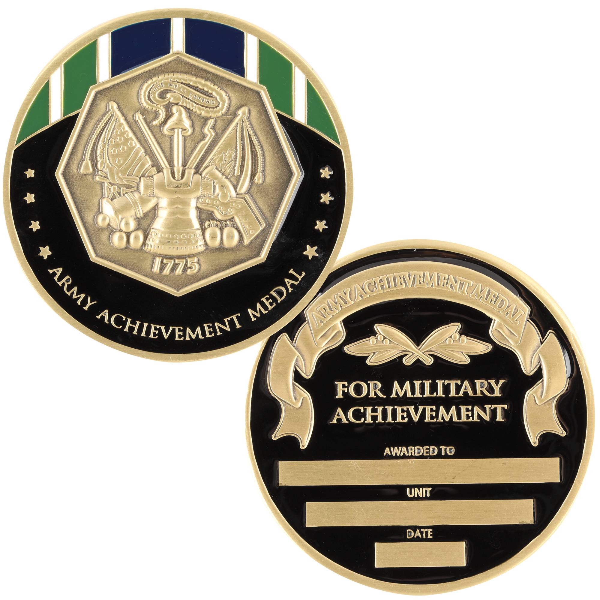 Army Achievement Challenge Coin