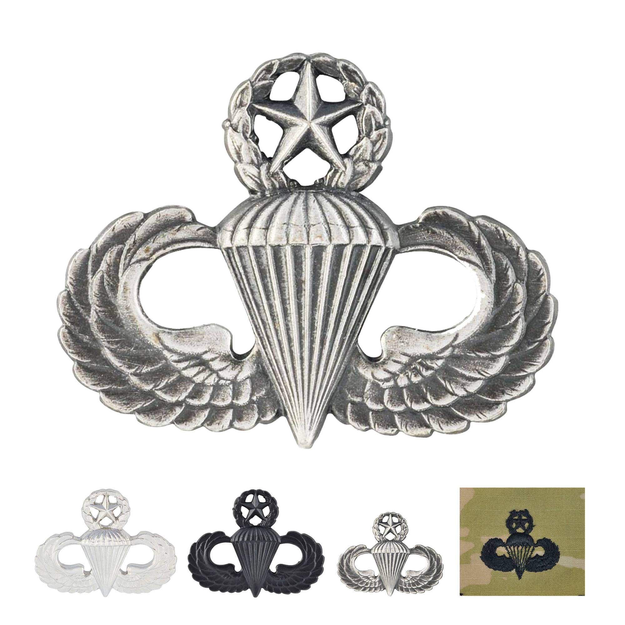 US Army Combat Parachutist Basic 1st Award Full Size Jump Wings