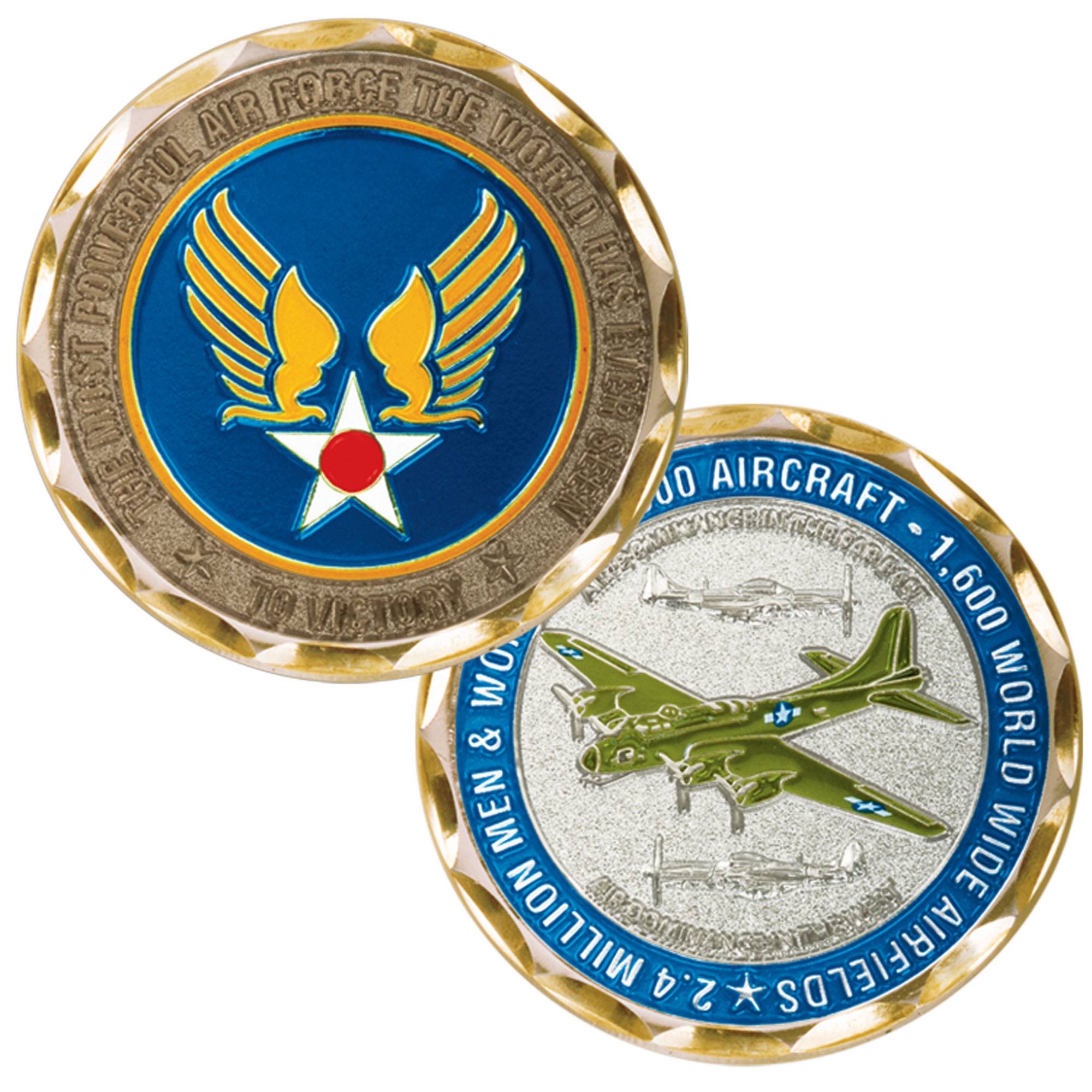 米空軍チャレンジコイン/Air Force Challenge Coin Army Air Force Challenge Coin