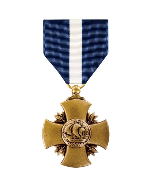 Navy Cross Medal Full Size Reg Finish 