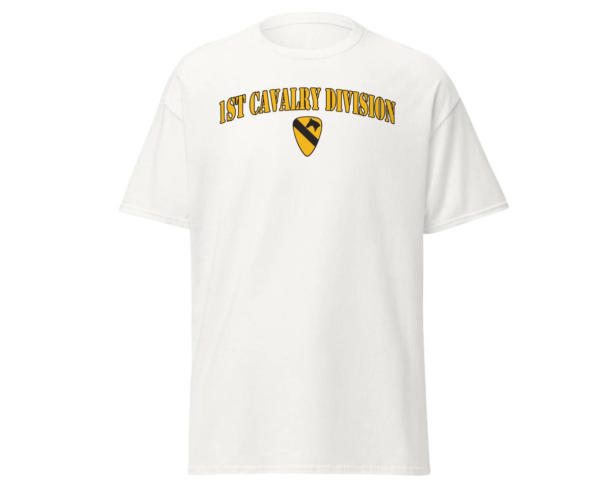 Fostex - T-Shirt 1St Cavalry Division S - Noir