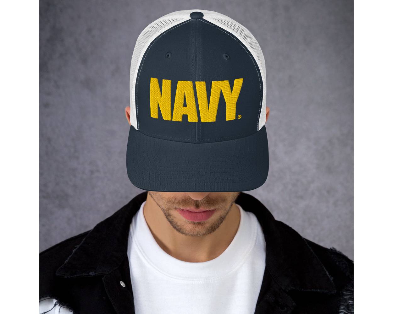 Washed Cap - Flag - Navy main image 1
