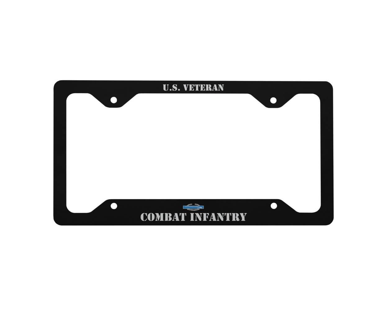212 Main LPO5781 6 X 12 In. Purple Heart Combat Wounded Veteran Chrome License Plate Frame - Foto 6