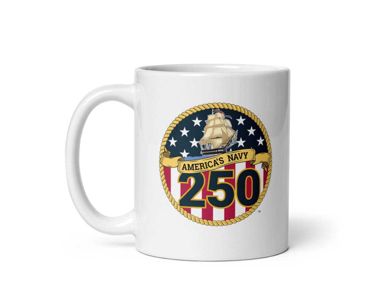 Navy 250th Mug | Official Military Drinkware  Medals of America