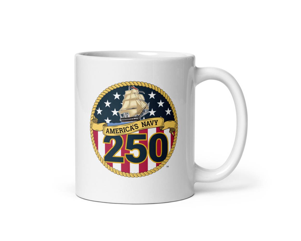 Navy 250th Mug | Official Military Drinkware – Medals of America