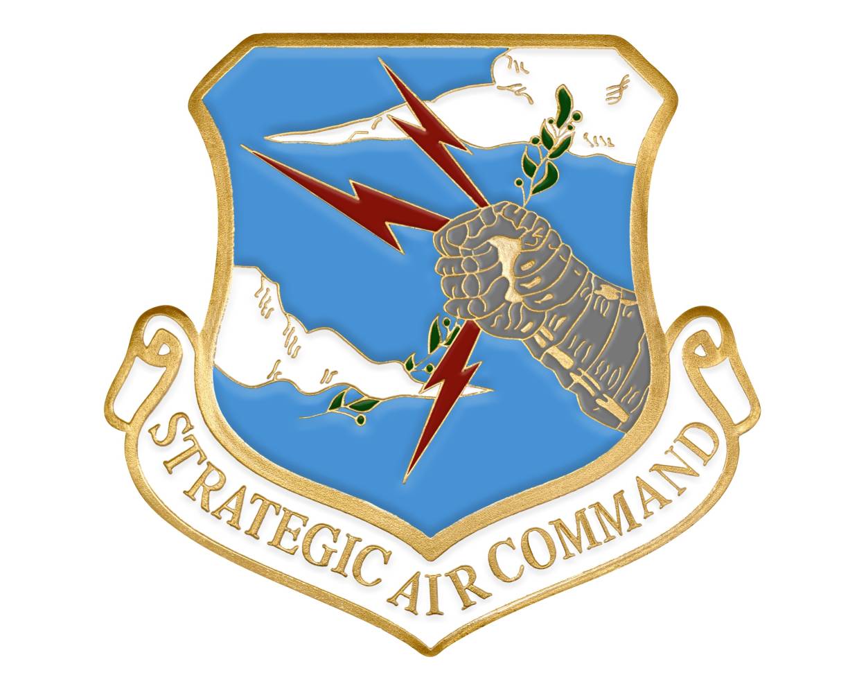 U.S. Air Force Strategic Air Command Challenge Coin