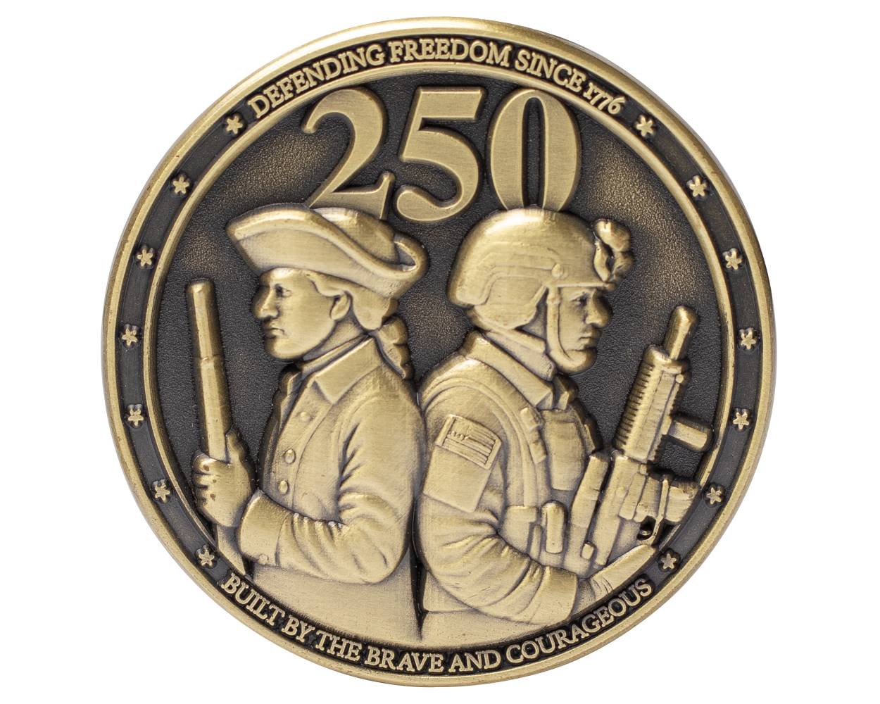 250 Years of Independence Bronze Challenge Coin | America 250