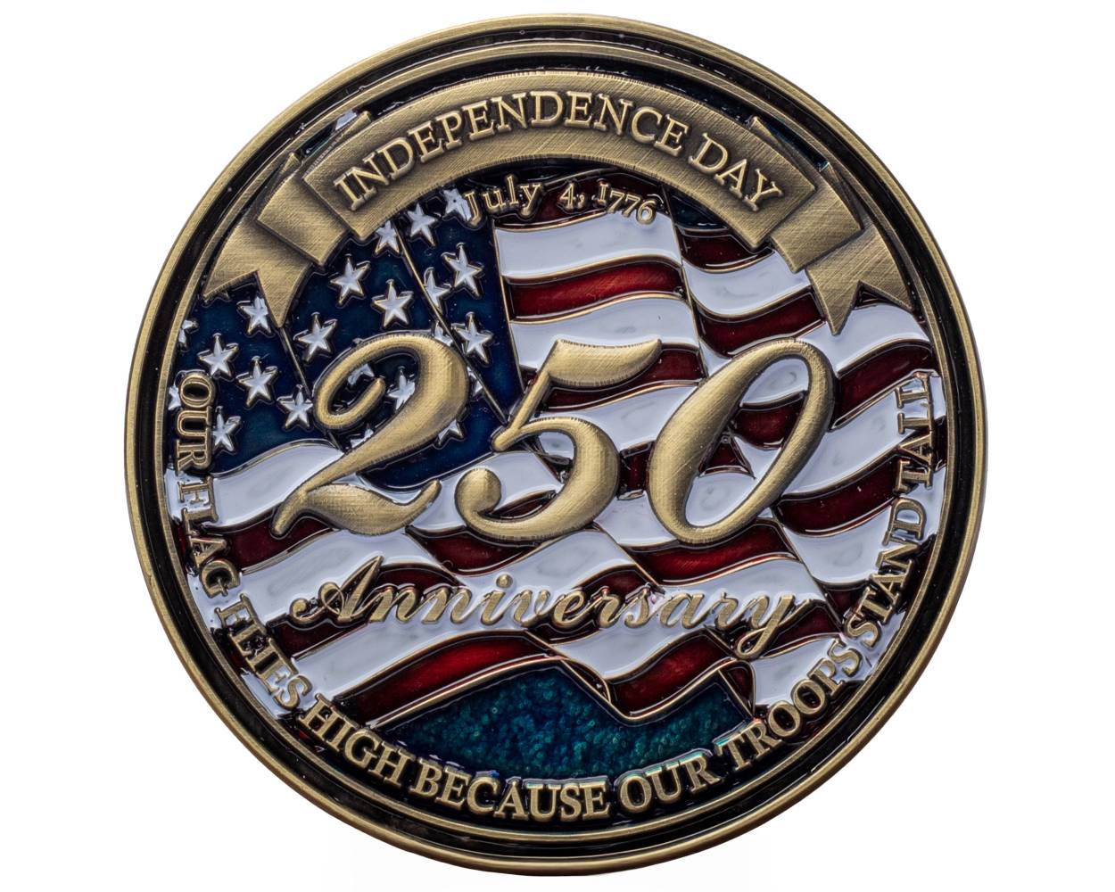 America's 250th Anniversary Challenge Coin | Limited Edition