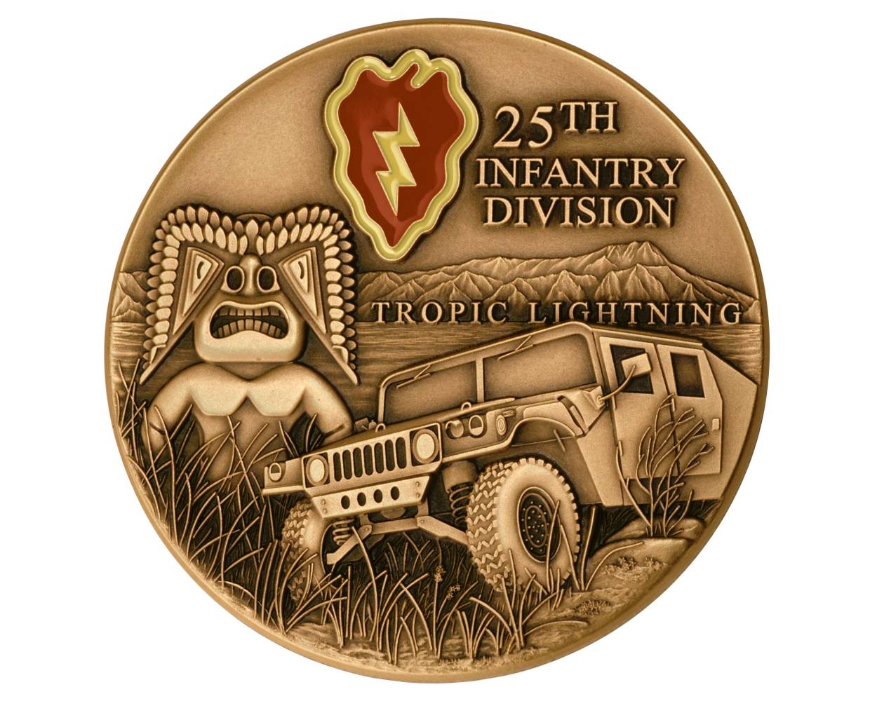 U.S. Army 25th Infantry Division Challenge Coin