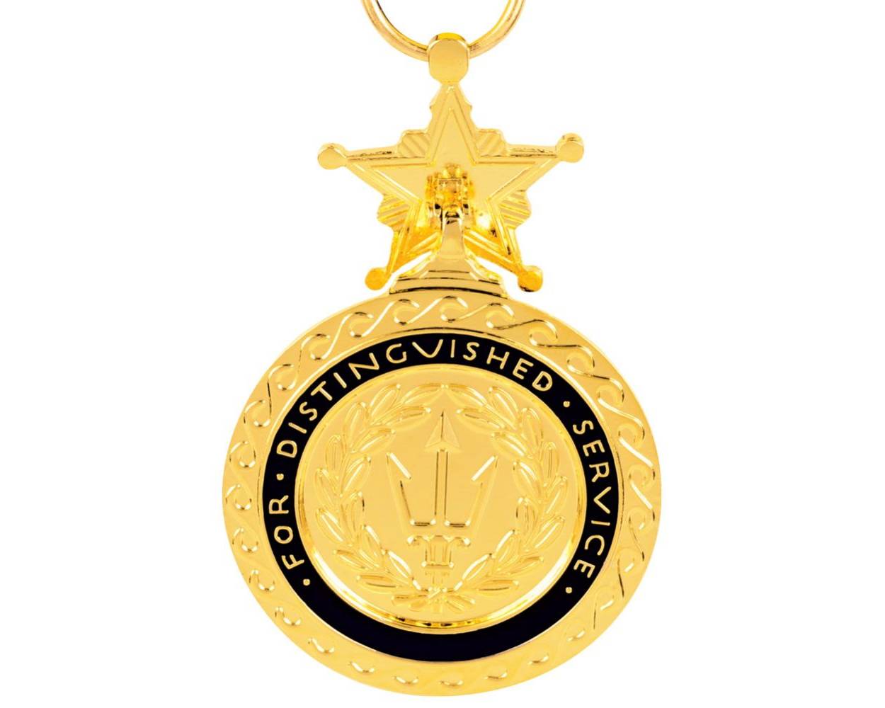 USAMM - Navy Distinguished Service Anodized Medal