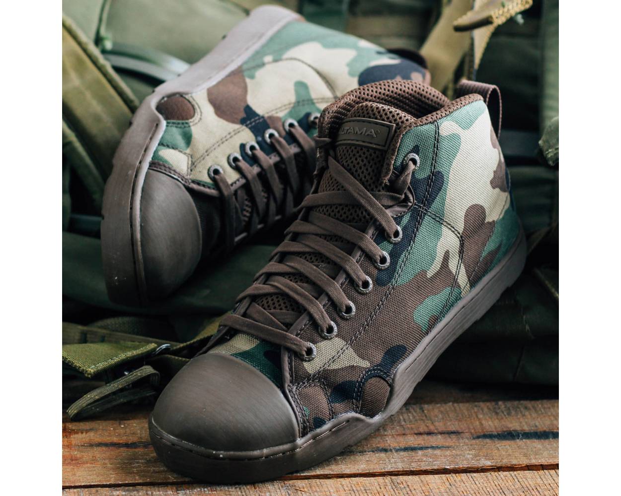 Altama Maritime Assault Mid Mens Woodland Shoes