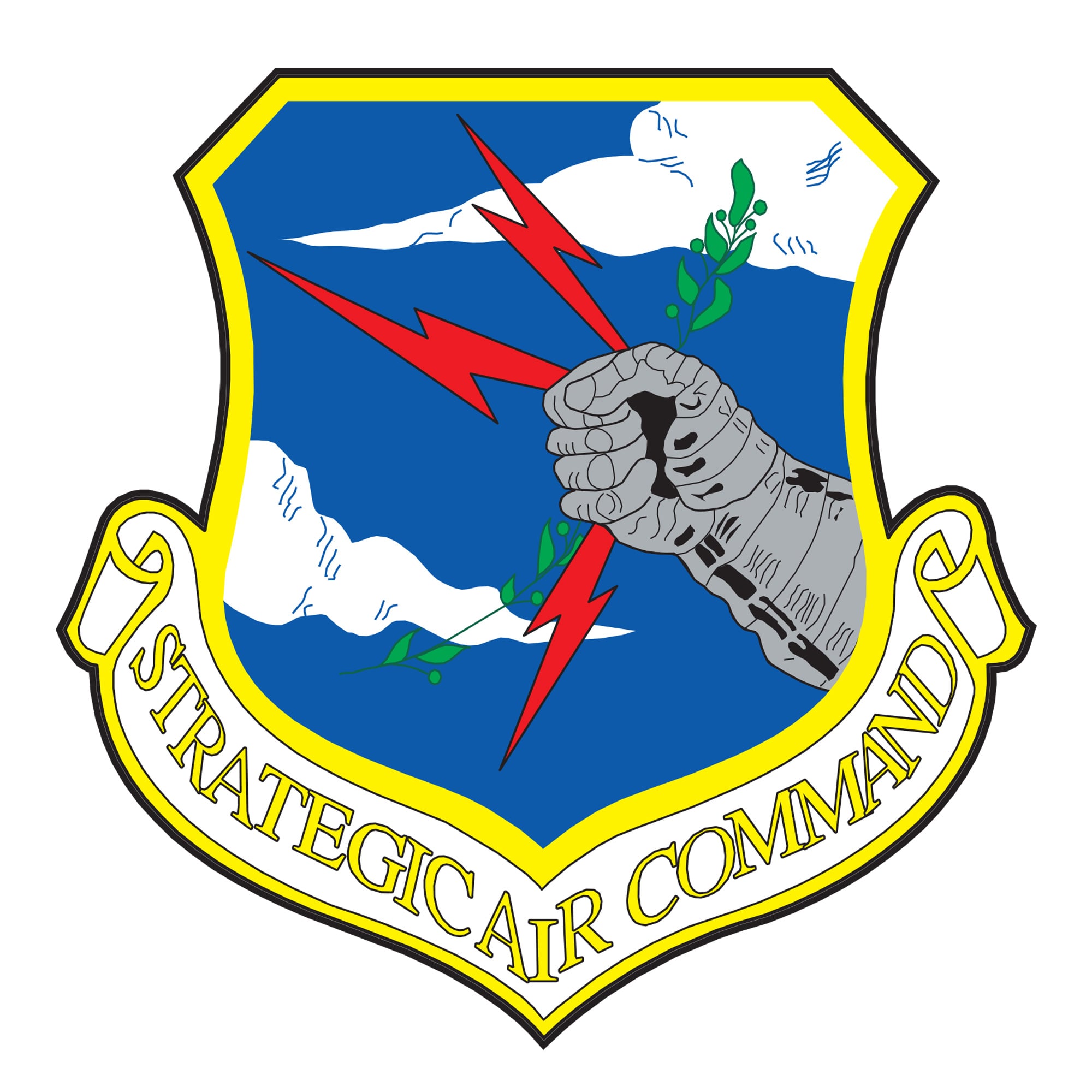 Strategic Air Command USAF Decal