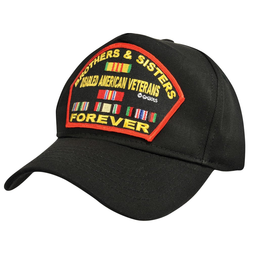 Kleding en accessoires DISABLED ARMY VETERAN HAT U.S MILITARY OFFICIAL