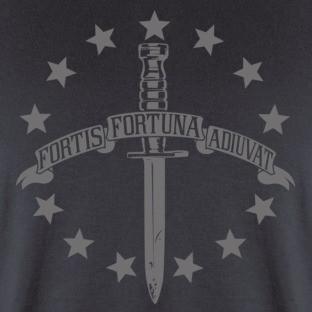 Fortis Fortuna Adiuvat - Fortune Favors the Bold from TeePublic | Day of  the Shirt