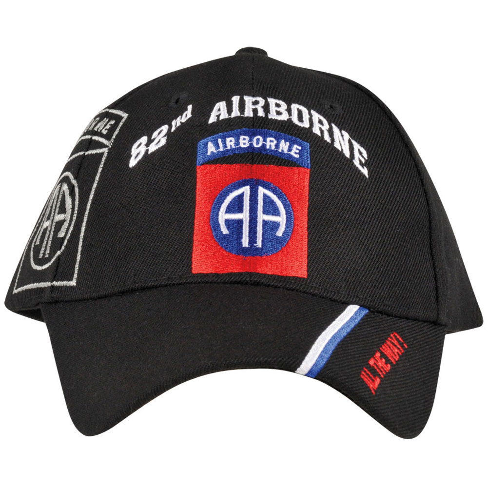 New U.S Military Army 82nd Airborne 3-D Embroidered Legend Baseball Hat Cap 