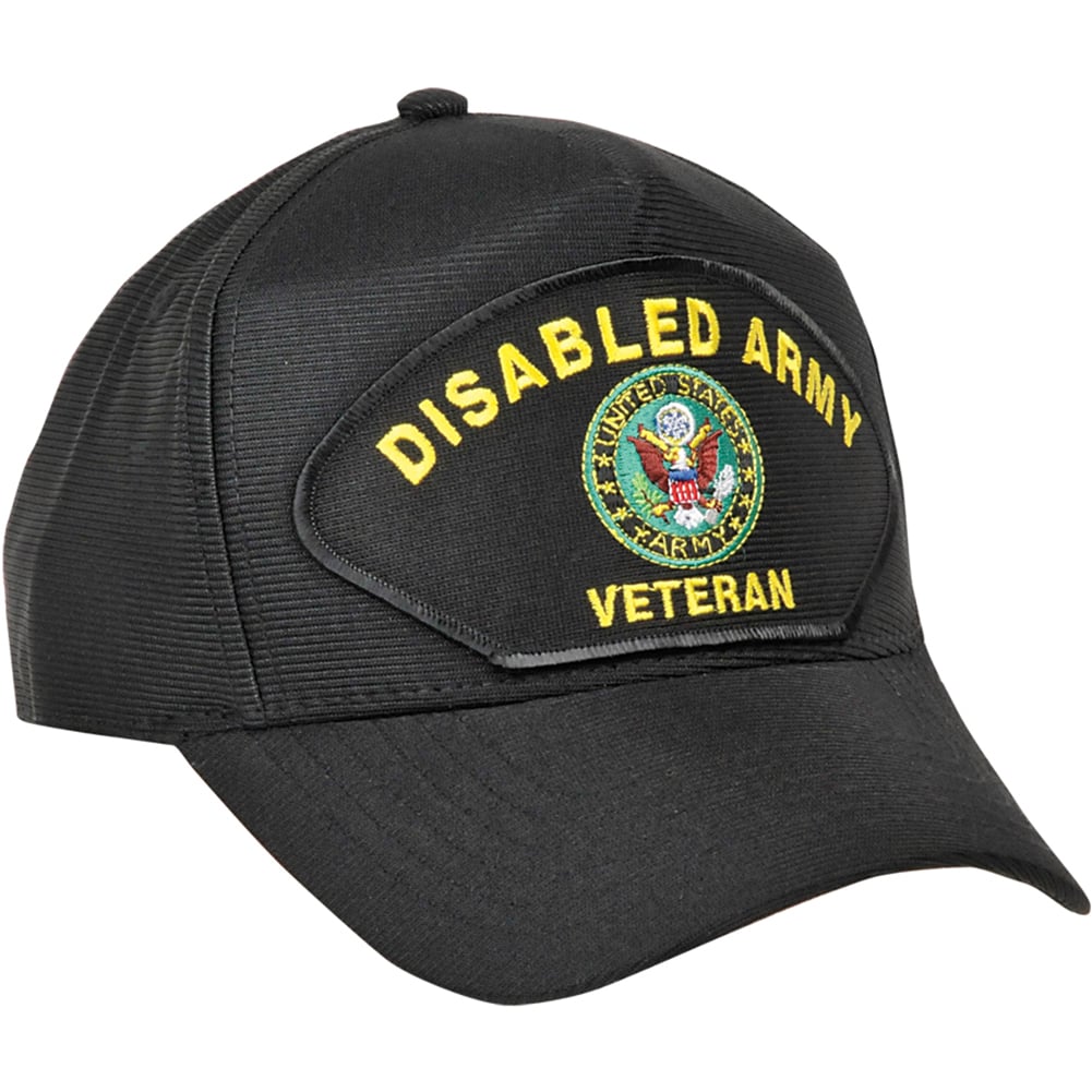 Kleding en accessoires DISABLED ARMY VETERAN HAT U.S MILITARY OFFICIAL