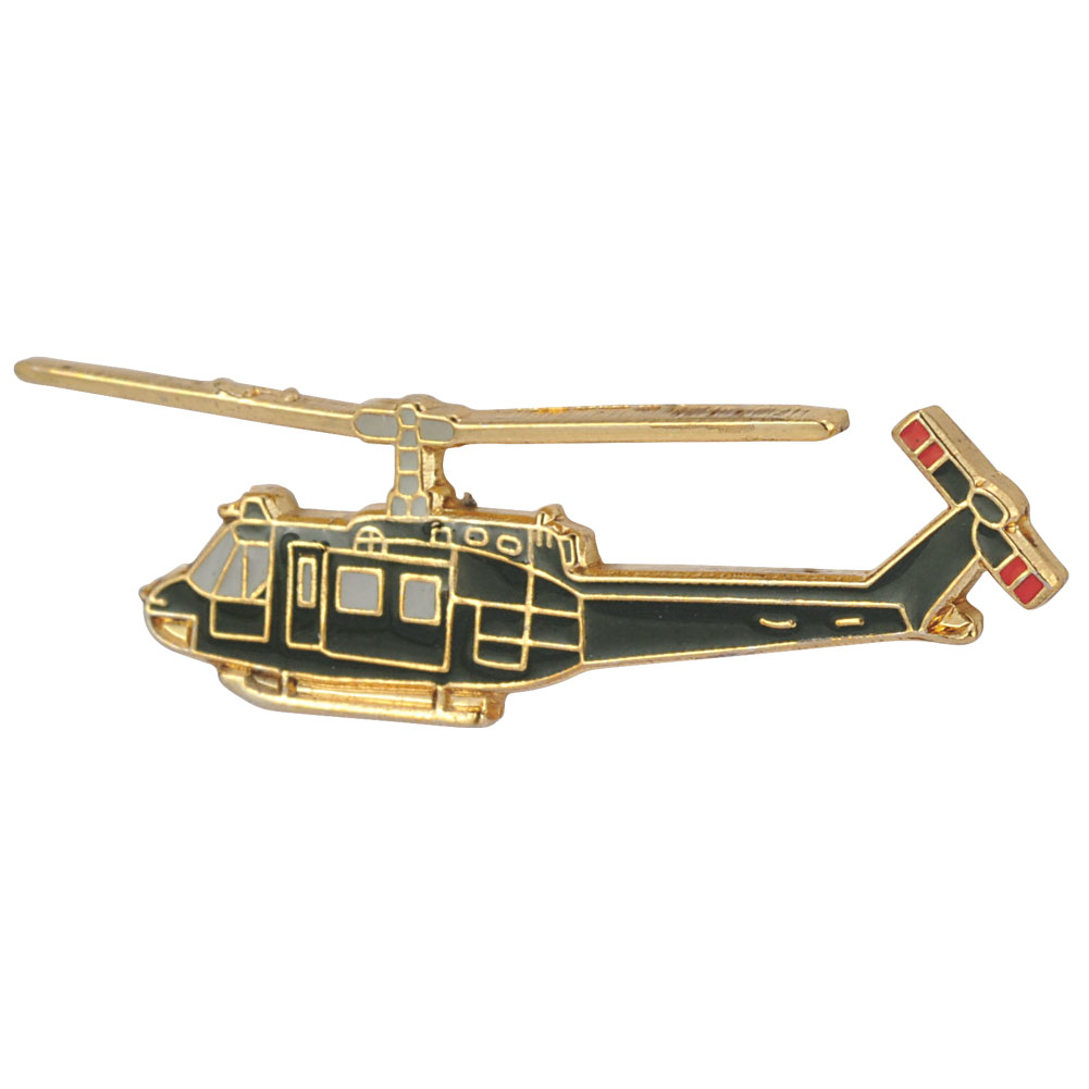 ONE 1-1/2 PIN 2 Huey Helicopters Military Veteran Vietnam Hat Pin 16015 HO