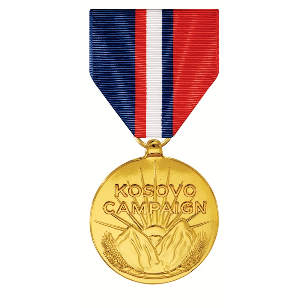Kosovo Medal Anodized