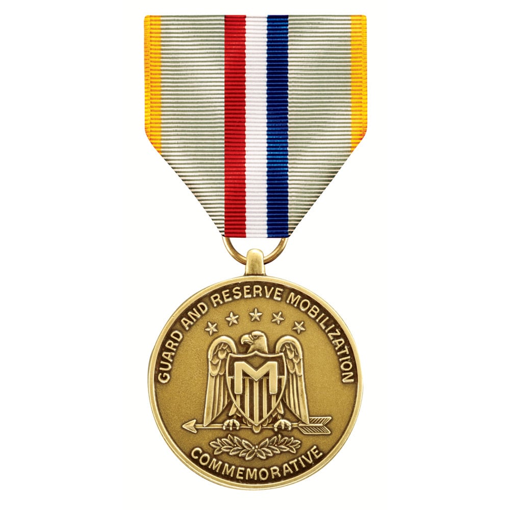 National Guard And Reserve Mobilization Commemorative Medal