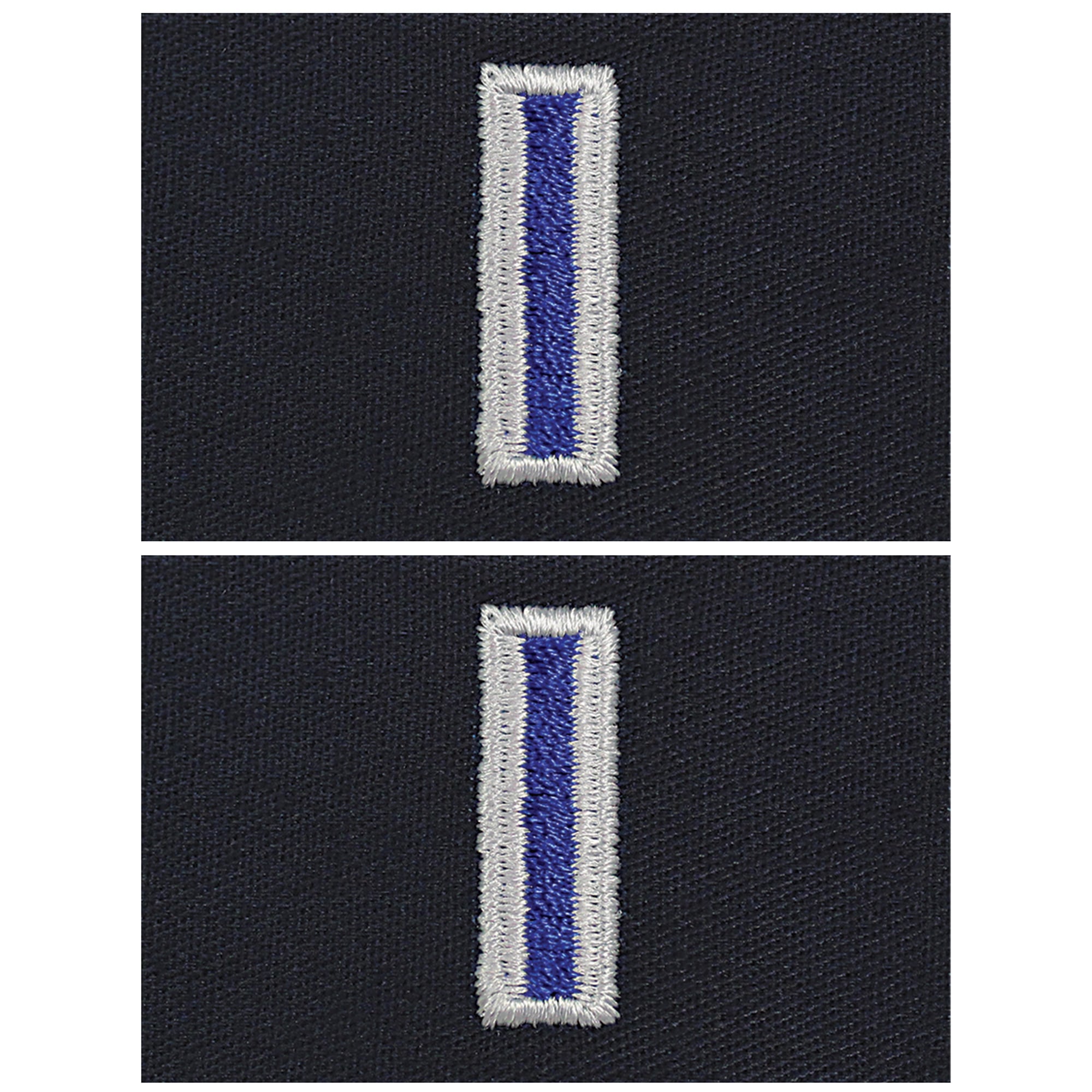 Navy Warrant Officer 5 Embroidered SewOn Collar Device Coverall