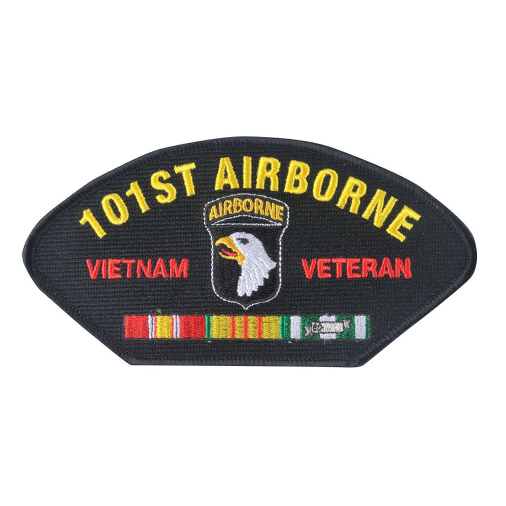 101st Airborne Vietnam Veteran Hat Patch