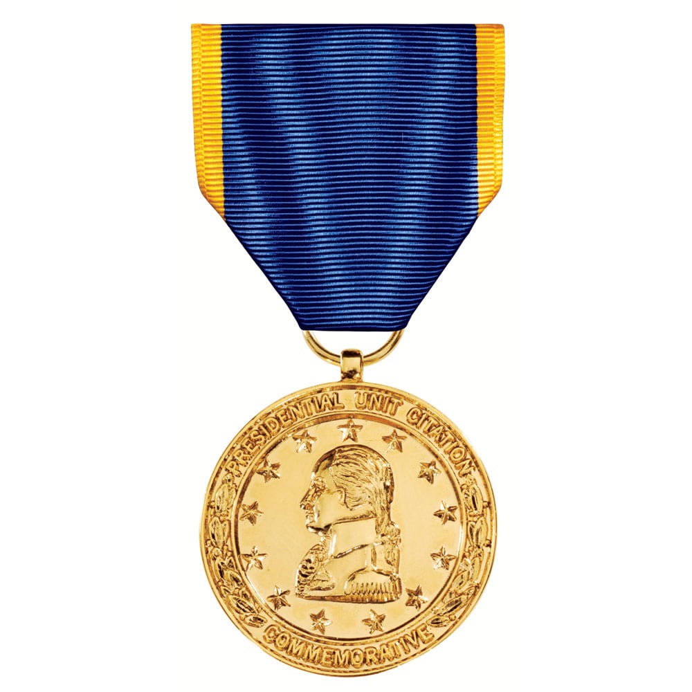 Presidential Unit Citation Commemorative Medal Anodized