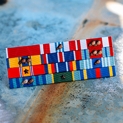 Mounted Military Ribbons